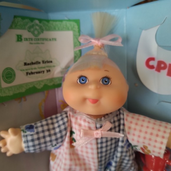 Vtg Rare FEB 30 Mattel Cabbage Patch Kids Baby Doll - 1995 Rachelle Erica - Picture 5 of 14